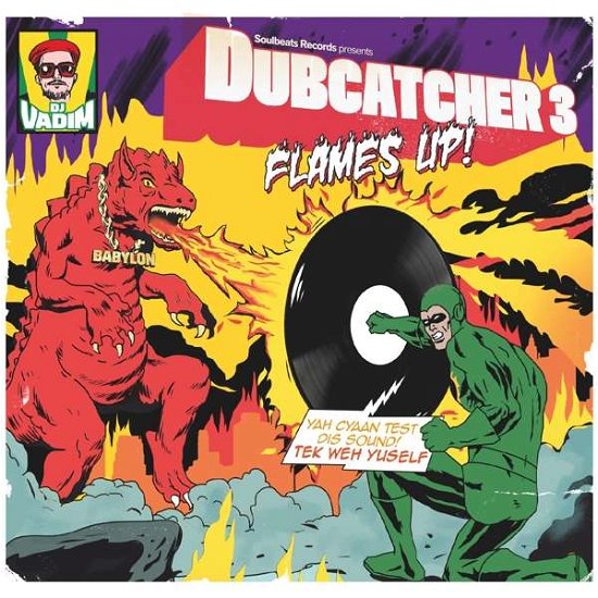 Cover for Dj Vadim · Dubcatcher Iii - Flame's Up (LP) (2018)