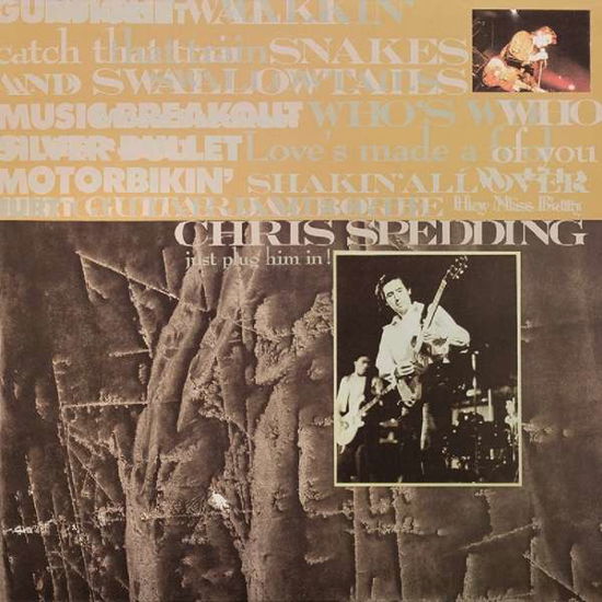 Cover for Chris Spedding · Just Plug Him In (CD) (2018)