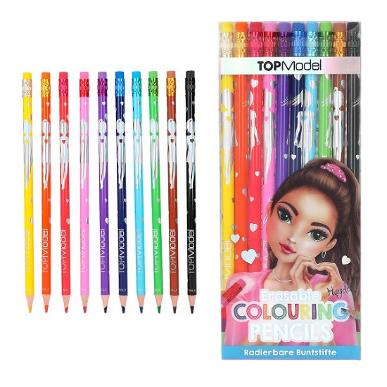 Cover for Topmodel · Erasable Colouring Pencils (0412219) (Legetøj)