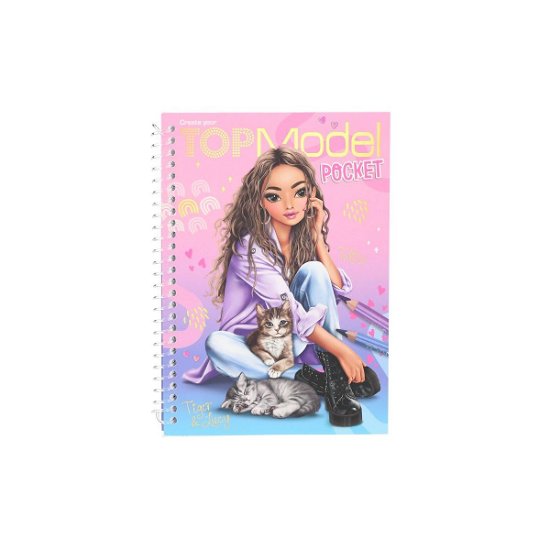 Cover for Topmodel · Pocket Colouring Book ( 0412726 ) (Legetøj)