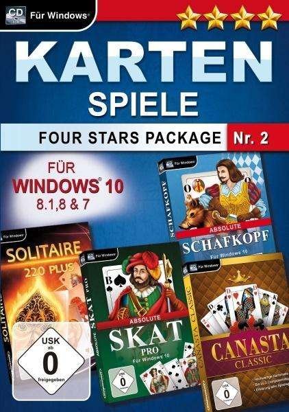 Kartenspiele Four Stars Package Nr. 2 - Game - Spil - Magnussoft - 4064210191626 - 26. april 2019