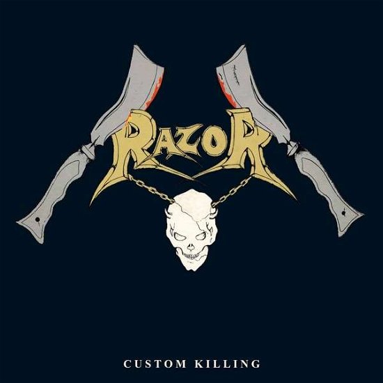 Cover for Razor · Custom Killing (Transparent Vinyl) (LP) (2019)