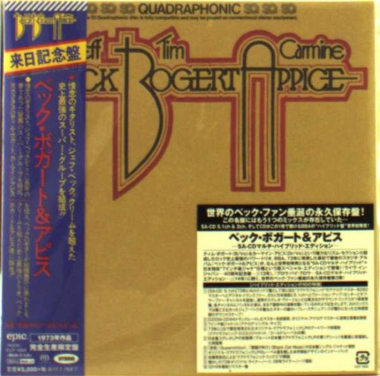 Cover for Beck, Bogert &amp; Appice (CD) [Japan Import edition] (2016)