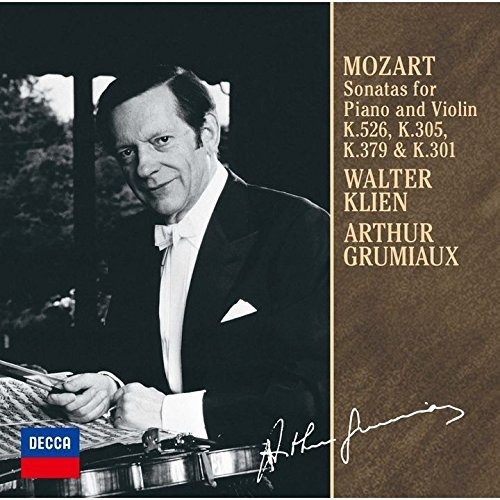 Cover for Arthur Grumiaux · Mozart:Sonata Nos.25, 29, 35 &amp; 42 (CD) (2021)