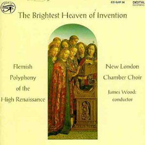 Cover for New London Chamber Choir · Brightest Heaven of Invention (CD) (2011)