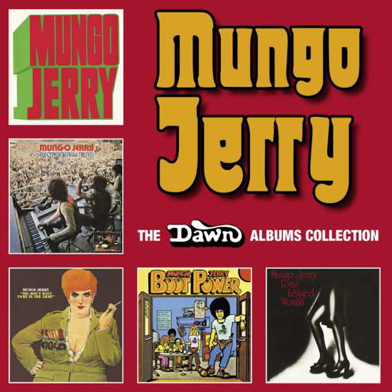 The Dawn Albums Colection: Five Cd Boxset - Mungo Jerry - Musiikki - 7TS - 5013929056626 - perjantai 2. heinäkuuta 2021