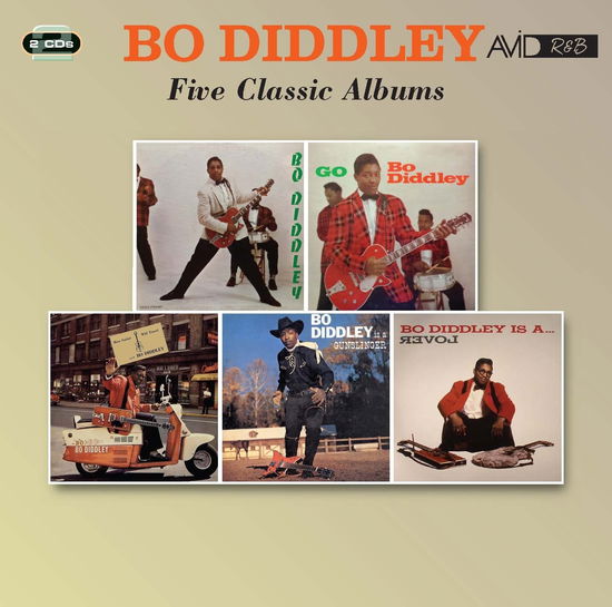 Five Classic Albums - Bo Diddley - Musik - AVID - 5022810329626 - 4. maj 2018