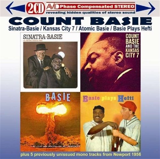 Cover for Count Basie · Four Classic Albums Plus (Sinatra - Basie / Count Basie And The Kansas City 7 / The Atomic Mr Basie / Basie Plays Hefti) (CD) (2015)
