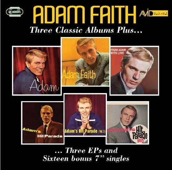 Three Classic Albums Plus - Adam Faith - Musik - AVID JAZZ - 5022810725626 - October 5, 2018