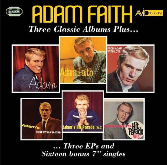 Adam Faith · Three Classic Albums Plus (CD) (2018)