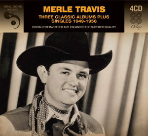 3 Classic Albums Plus Singles 1949-1956 - Merle Travis - Music - REAL GONE MUSIC DELUXE - 5036408181626 - April 1, 2022