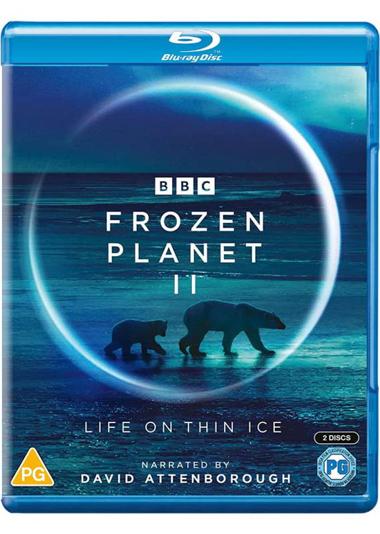 Cover for Frozen Planet II BD · Frozen Planet II (Blu-ray) (2022)