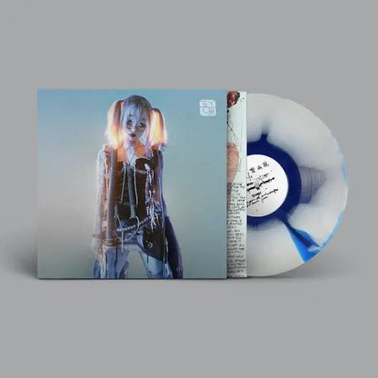 Cover for Yeule · Softscars (LP) [White Blue Splatter Vinyl edition] (2023)