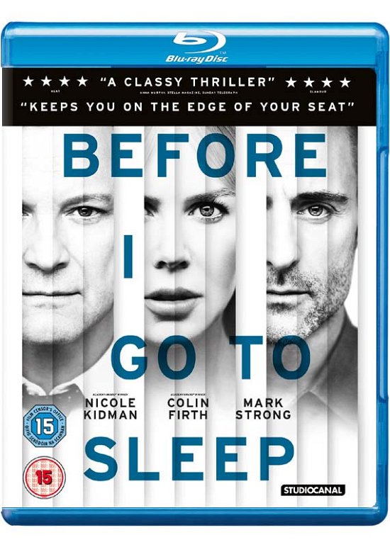 Cover for Before I Go to Sleep · Before I Go To Sleep (Blu-ray) (2015)