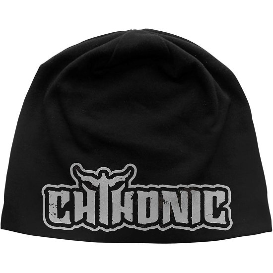 Cover for Chthonic · Chthonic Unisex Beanie Hat: Logo (Bekleidung) [Black - Unisex edition]