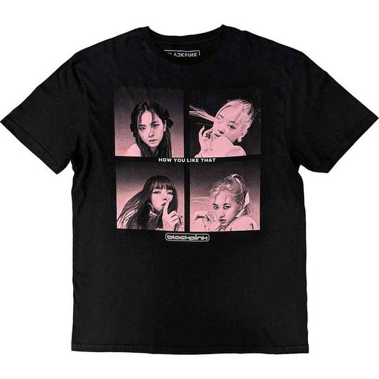 Cover for BlackPink · BlackPink Unisex T-Shirt: How You Like That (T-shirt) [size S] [Black - Unisex edition]