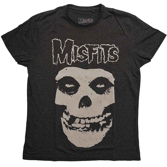 Misfits Unisex T-Shirt: Logo & Fiend (Brindle) - Misfits - Produtos -  - 5056368696626 - 27 de junho de 2024