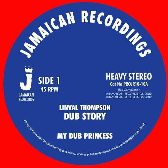 My Dub Princess - Linval Thompson - Musikk - JAMAICAN RECORDINGS - 5060135763626 - 9. juni 2023