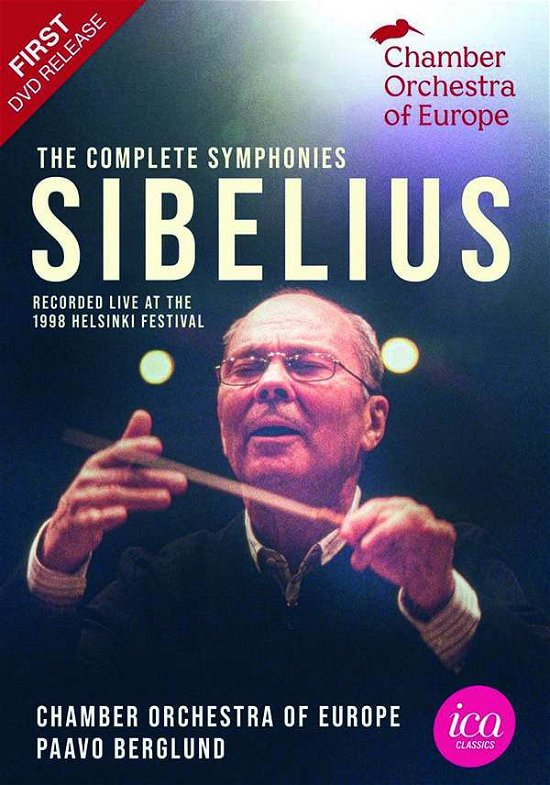 Cover for Chamber Orchestra Of Europe · Sibelius: the Complete Symphonies (DVD) (2022)