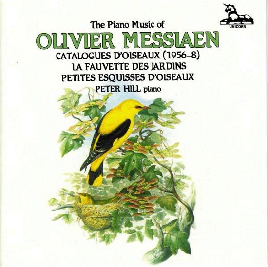 Cover for Peter Hill · Messiaen: Catalogues D'oiseaux Books 1-7 (CD) (2016)