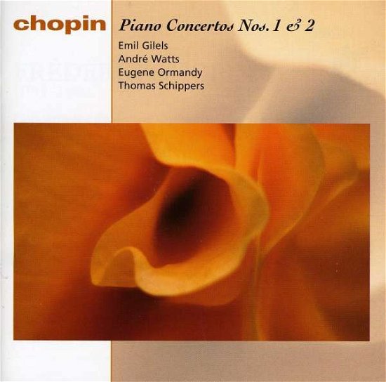 Cover for Fryderyk Chopin · Piano Concertos 1 And 2 (CD)