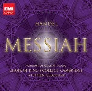 Cover for King's College Choir Cambridge · Handel: Messiah (CD) (2009)