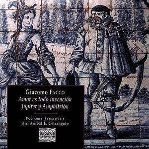 Cover for Albalonga / Cetrangolo · Amor es todo invencion Jupiter y Amphitrion Pavane Klassisk (CD) (2000)