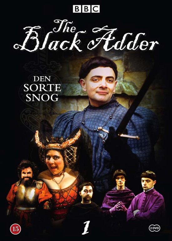 Cover for Den Sorte Snog · The Black Adder - Den Sorte Snog 1 (DVD) (2019)