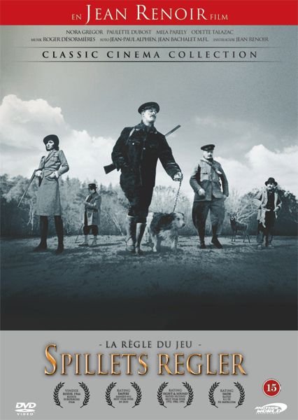 Cover for Jean Renoir · Spillets Regler (DVD) (2012)