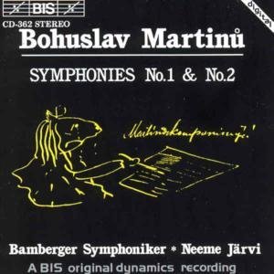 Cover for Martinu · Bamberg Sojarvi (CD) (2000)