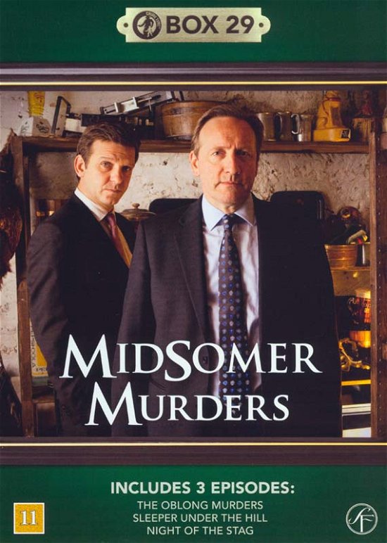 Cover for Midsomer Murders Box 29 (DVD) (2010)