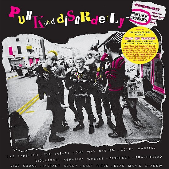 Cover for Punk And Disorderly Volume 2: Further Charges (LP) (2022)