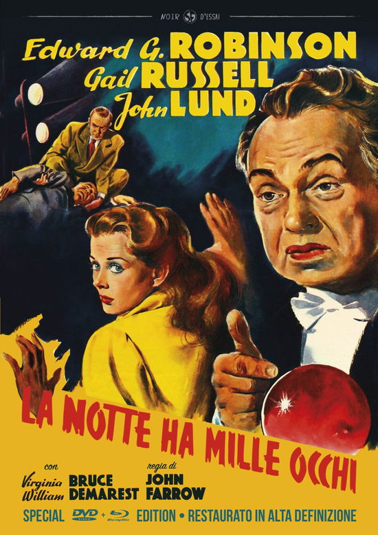 Cover for Notte Ha Mille Occhi (La) (Spe (DVD) [Special edition] (2022)