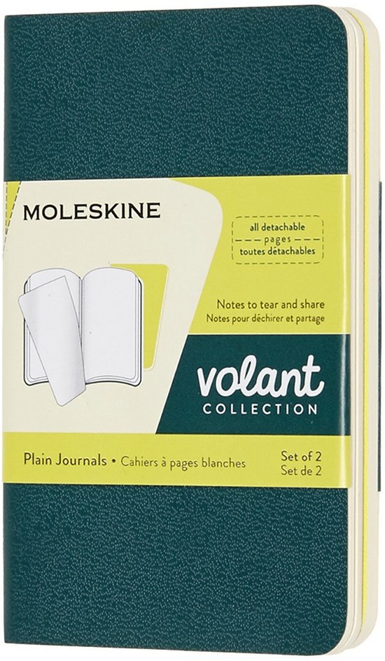 Cover for Moleskine · Moleskine Volant XS, 2er Set, Blanko, S (Buch) (2018)