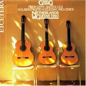 Cover for Edvard Grieg · Musik Fur Gitarrenensemble (CD) (1988)