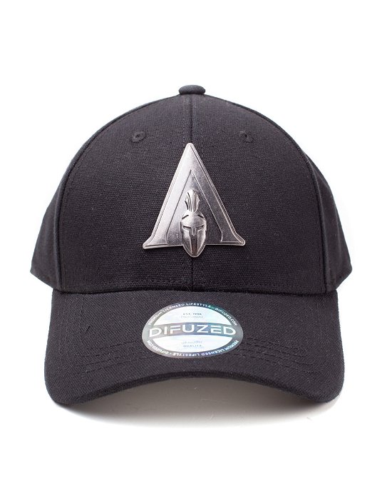 Cover for Bioworld Europe · Assassin's Creed Odyssey: Metal Badge Odyssey Logo Curved Bill Adjustable Black (Cappellino) (MERCH) (2019)