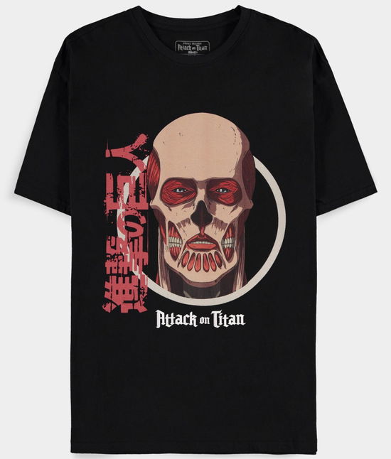 Cover for Attack On Titan: Men's Short Sleeved Black 02 (t · ATTACK ON TITAN - Colossus Titan - Mens T-Shirt (M (Zabawki)