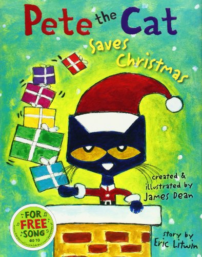 Cover for Eric Litwin · Pete the Cat Saves Christmas (Hardcover Book) (2014)