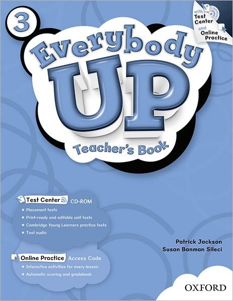 Cover for Susan Banman Sileci · Everybody Up: 3: Teacher's Book with Test Center CD-ROM - Everybody Up (Book) (2011)