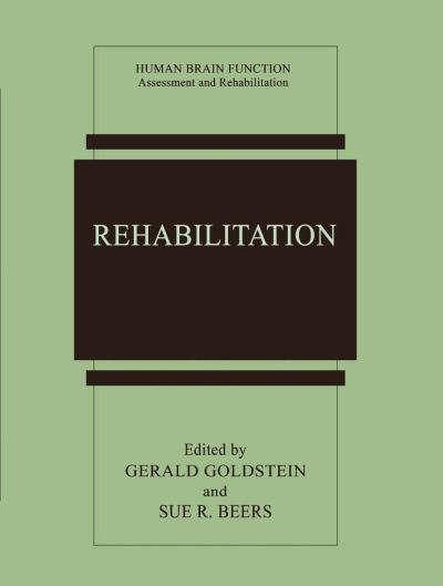 Cover for Jody Blazek · Rehabilitation - Human Brain Function: Assessment and Rehabilitation (Hardcover Book) [1998 edition] (1998)