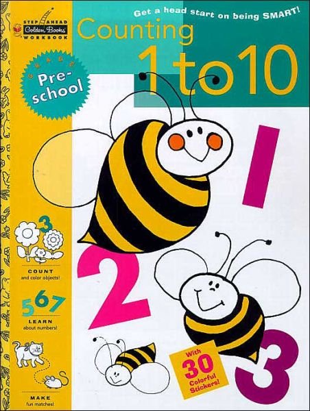 Cover for Golden Books · Counting 1 to 10 (Preschool) - Step Ahead (Paperback Book) [Workbook edition] (1999)
