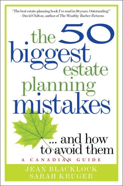 Cover for Jean Blacklock · The 50 Biggest Estate Planning Mistakes...and How to Avoid Them (Paperback Book) (2013)