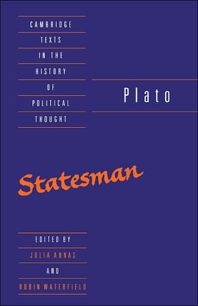 Cover for Plato · Plato: The Statesman - Cambridge Texts in the History of Political Thought (Hardcover Book) (1995)