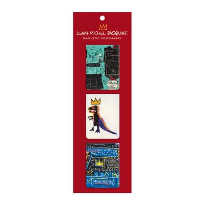 Basquiat Magnetic Bookmarks - Galison - Książki - Galison - 9780735379626 - 3 sierpnia 2023