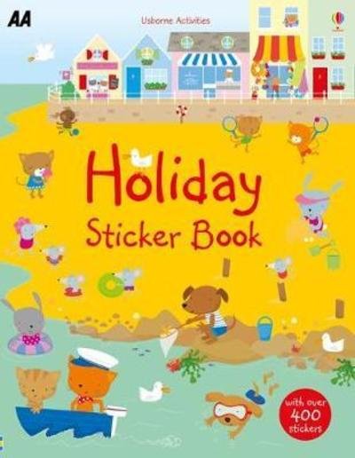 Cover for Usborne · Holiday Sticker Book (Paperback Book) (2019)