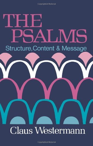 Cover for Claus Westermann · The Psalms: Structure Content &amp; Message (Taschenbuch) [No Edition Stated edition] (1980)