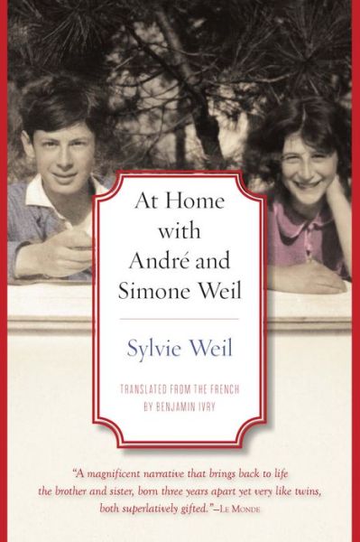 Cover for Sylvie Weil · At Home with AndrA© and Simone Weil (Paperback Book) (2020)