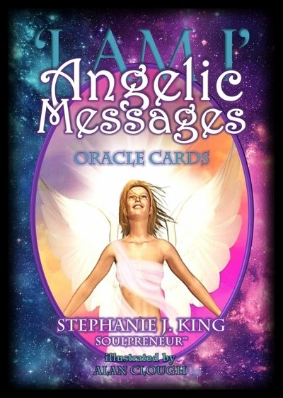 Cover for King, Stephanie J. (Stephanie J. King) · I am I - Angelic Messages Oracle Cards (Bok) (2020)