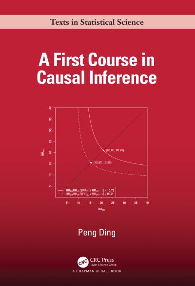 Cover for Ding, Peng (University of California Berkeley, U.S.A) · A First Course in Causal Inference - Chapman &amp; Hall / CRC Texts in Statistical Science (Hardcover Book) (2024)