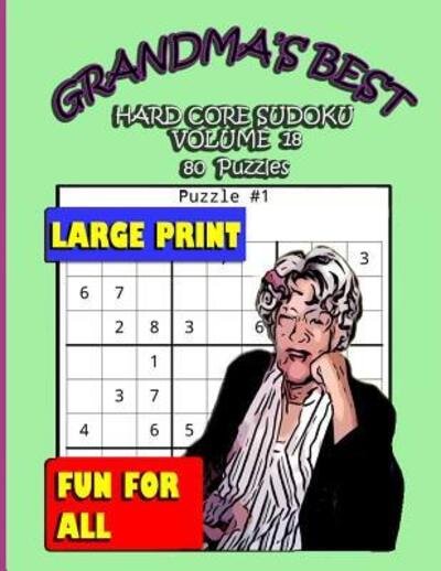 Cover for Erika Simmons · Grandma's Best Hard Core Sudoku (Paperback Book) (2019)